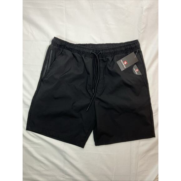 NWT Southpole Mens Authentic Collection Black Shorts Size L - Picture 1 of 7